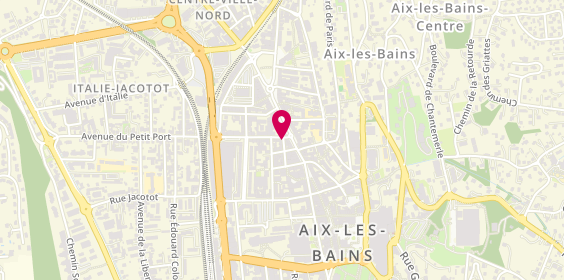 Plan de FONCIA Transaction Aix Les Bains, 2 Rue Henry Murger, 73100 Aix-les-Bains