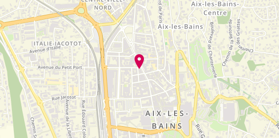 Plan de 2A Immobilier | Agence immobilière Aix-les-Bains, 261 Rue de Genève, 73100 Aix-les-Bains