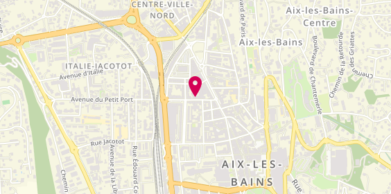 Plan de Comparet Immobilier, 10 avenue du Petit Port, 73100 Aix-les-Bains