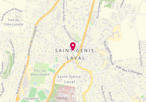 Plan de Invest'Im, 7 place Mathieu Jaboulay, 69230 Saint-Genis-Laval
