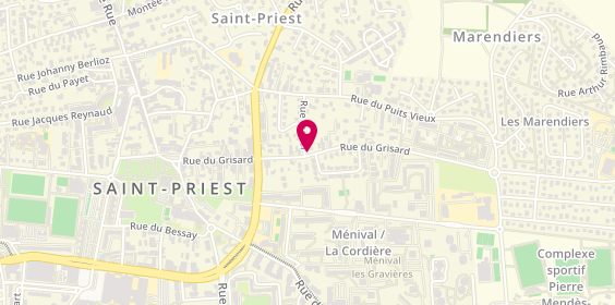 Plan de Coeur Immo, 15 Rue Cuvier, 69800 Saint-Priest