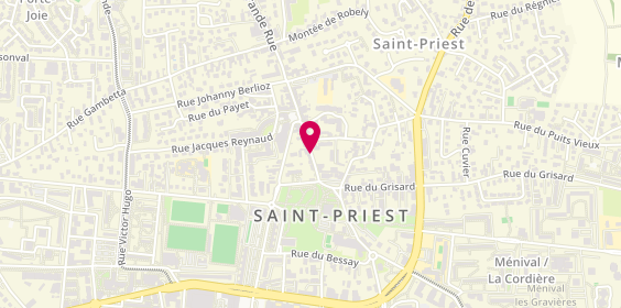 Plan de Bouvier Immobilier, 7 Grande Rue, 69800 Saint-Priest
