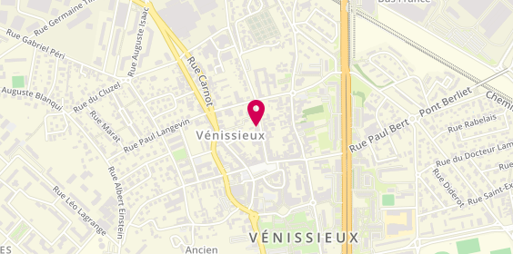 Plan de Orpi Immobilière du Centre, 46 Boulevard Laurent Gérin, 69200 Vénissieux