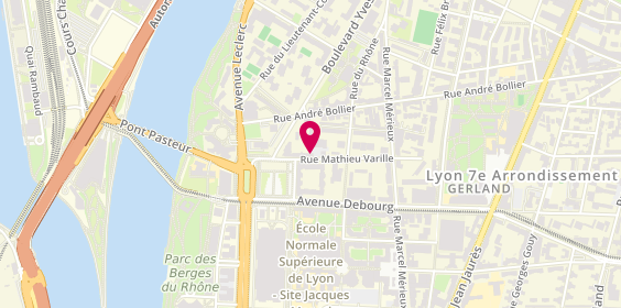 Plan de Regie Nouvelle, 9 Rue Mathieu Varille, 69007 Lyon
