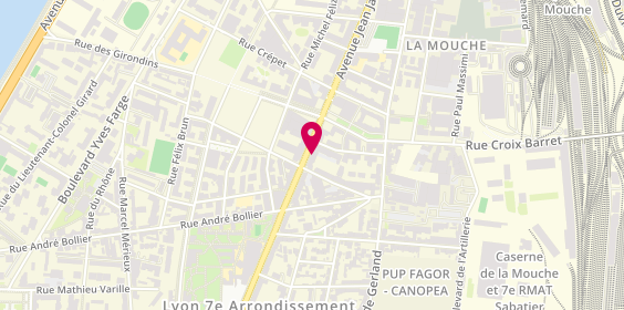 Plan de La Tannerie, 181 avenue Jean Jaurès, 69007 Lyon