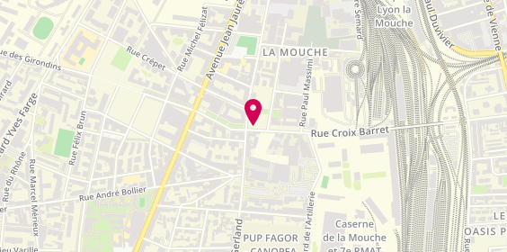 Plan de Régie Tadary, 1 Rue Croix-Barret, 69007 Lyon
