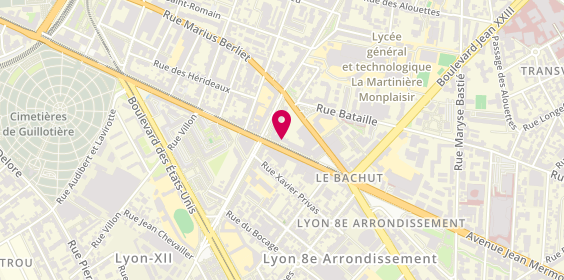 Plan de Dv Immobilier, 319 Bis avenue Berthelot, 69008 Lyon