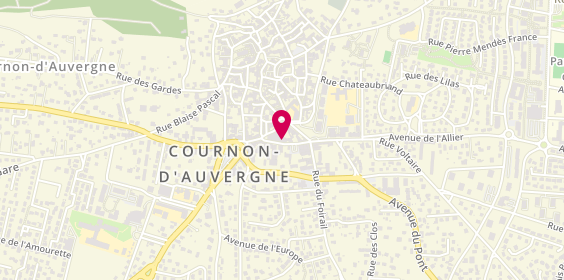 Plan de J M S, 17 Rue du Commerce, 63800 Cournon-d'Auvergne