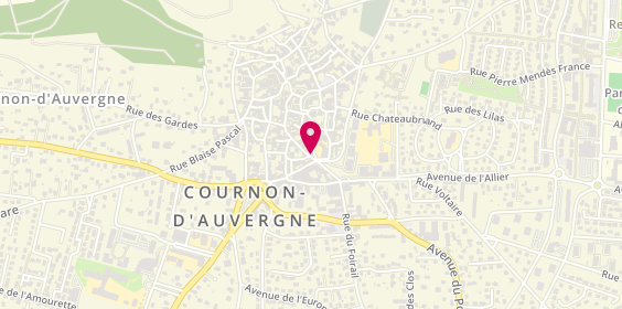 Plan de Agence du Bourg, 41 Rue Franche, 63800 Cournon-d'Auvergne