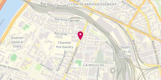 Plan de Orpi, 123 Avenue Jean Jaures, 69007 Lyon