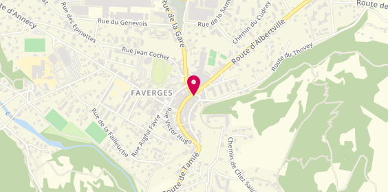 Plan de Aravis International Immobilier Faverges, 59 Rue Carnot, 74210 Faverges