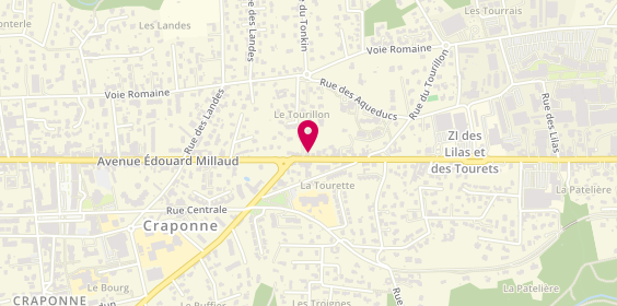 Plan de Nestenn Immobilier Craponne, 46 avenue Edouard Millaud, 69290 Craponne