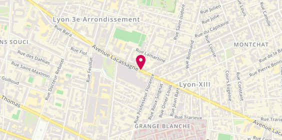 Plan de Lyon 3 Immobilier, 151 Lacassagne, 69003 Lyon