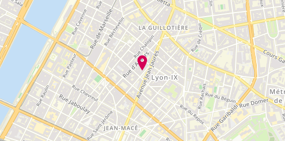 Plan de Immobilière de l'Avenue, 6 Rue Saint-Jérôme, 69007 Lyon