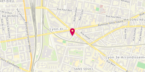 Plan de Era Immobilier, 2 Rue des Cadets de la France Libre, 69003 Lyon