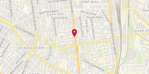 Plan de FONCIA, 264 Rue Garibaldi, 69003 Lyon