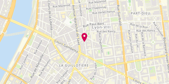 Plan de Immobiliere Montaigne, 280 Rue Vendôme, 69003 Lyon