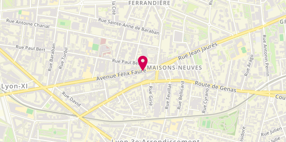 Plan de Horizon Xxi, 232 Avenue Félix Faure, 69003 Lyon