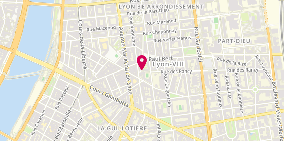 Plan de Sweet Immobilier, 3 Rancy, 69003 Lyon