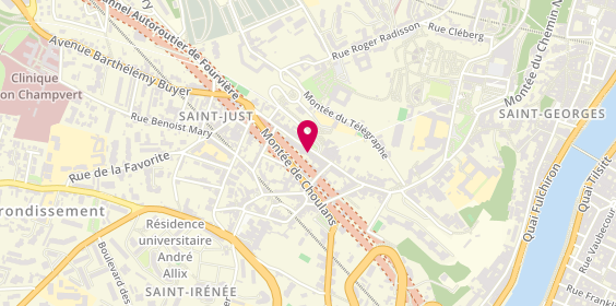 Plan de Rapin Immobilier, 57 Rue de Trion, 69005 Lyon