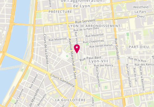 Plan de Quatuor - Agence Immobilière à frais fixes - Lyon, 254 Rue Vendôme, 69003 Lyon