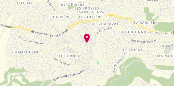 Plan de Acropole Transactions, 3 place Georges Pompidou, 69290 Saint-Genis-les-Ollières