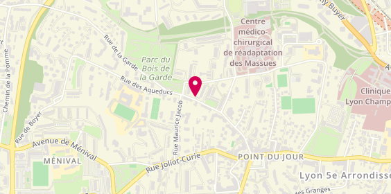 Plan de Centralym, 36 Rue des Aqueducs, 69005 Lyon