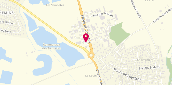 Plan de Cabinet Immobilier Régional, Route de Loyettes, 38460 Saint-Romain-de-Jalionas