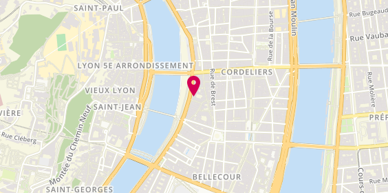 Plan de Barnes, 29 Quai Saint-Antoine, 69002 Lyon