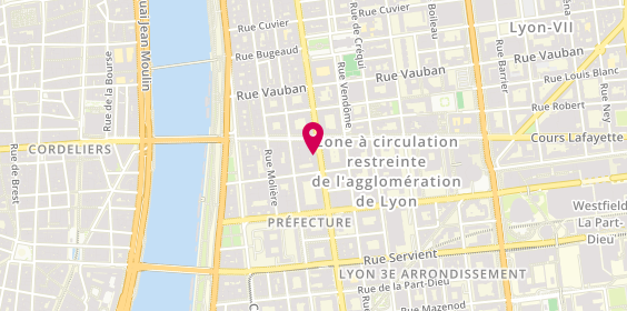Plan de Guy Hoquet l'Immobilier, 62 avenue Maréchal de Saxe, 69003 Lyon