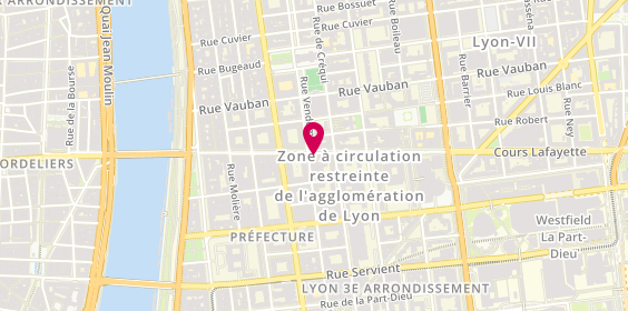 Plan de Guillermain & Decoret - Ds2F Duranson & Fusier, 54 Cour Lafayette, 69003 Lyon