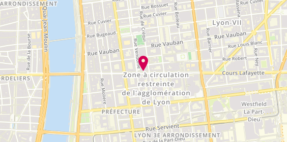 Plan de Century 21 Rive Gauche, 31 Cr Lafayette, 69006 Lyon