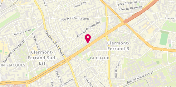 Plan de Arcad'Imm, 15 Boulevard Paul Pochet Lagaye, 63000 Clermont-Ferrand