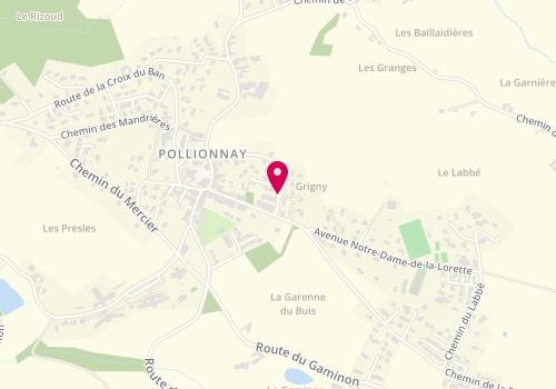 Plan de Val' Lyonnais Immobilier - Romain Manuel, Av. Marius Guerpillon, 69290 Pollionnay