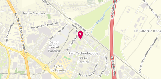 Plan de Andre Immobilier, 20 Rue Jean Claret, 63000 Clermont-Ferrand