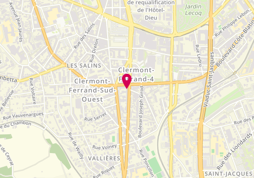 Plan de V.A.L Transactions, 26 avenue de la Libération, 63000 Clermont-Ferrand