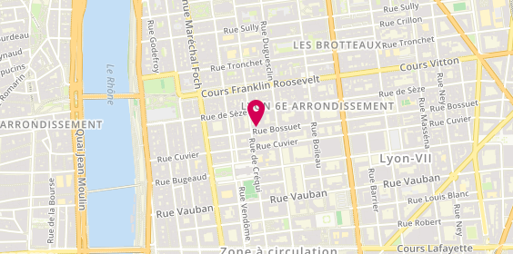 Plan de Brice Robert Arthur Loyd, 15 Rue Bossuet, 69006 Lyon