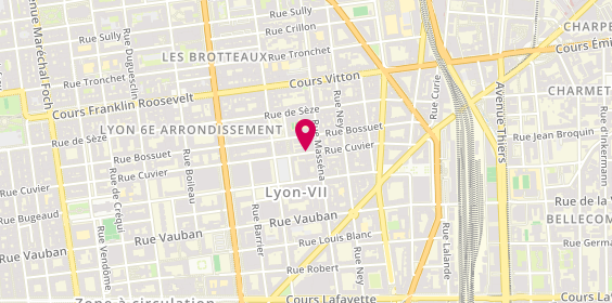 Plan de Aldea Immobilier, 143 Rue Cuvier, 69006 Lyon