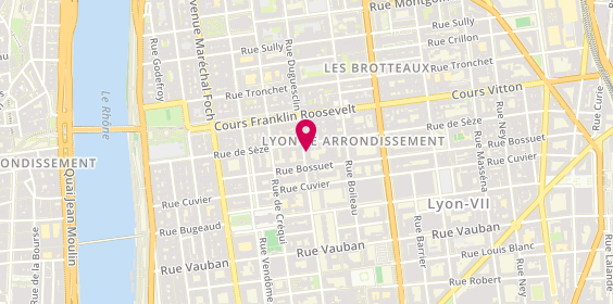 Plan de L'Immobilière du Palais, 105 Rue Duguesclin, 69006 Lyon