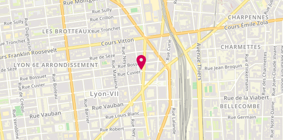 Plan de Human Immobilier, 28 Boulevard des Brotteaux, 69006 Lyon