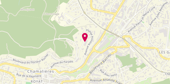 Plan de Agence Delfour, 31 avenue Antoine Phélut, 63130 Royat