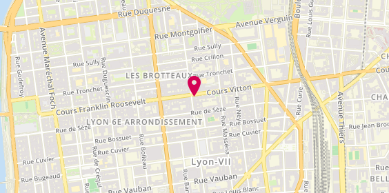 Plan de Laforêt Immobilier, 49 Rue Tête d'Or, 69006 Lyon