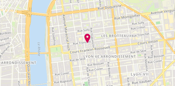 Plan de IBT Associés, 22 Rue Tronchet, 69006 Lyon