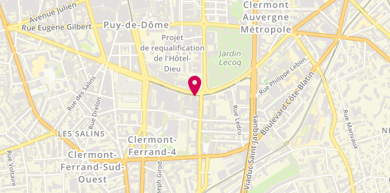 Plan de Immobilier Gergovia, 63 Boulevard François Mitterrand, 63000 Clermont-Ferrand