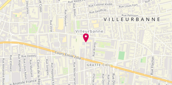 Plan de Someby, 15 Rue Jean Bourgey, 69100 Villeurbanne