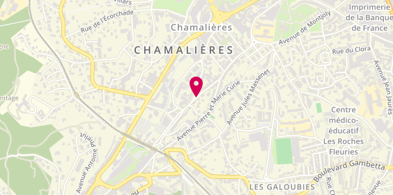 Plan de BLANQUET Michel, 57 Avenue des Thermes, 63400 Chamalières