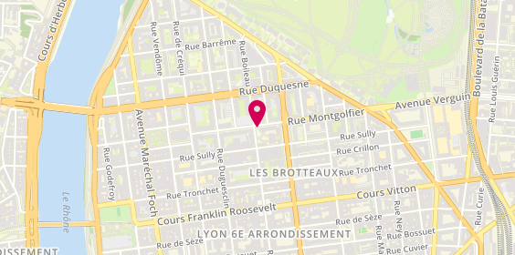 Plan de Groupe Location Immboliere G.L.I, 58 Rue Montgolfier, 69006 Lyon