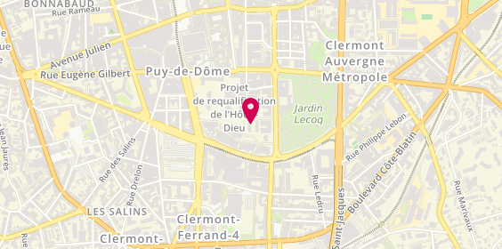 Plan de Bouygues Immobilier - espace de vente, 5 Rue Michel Rocard, 63000 Clermont-Ferrand
