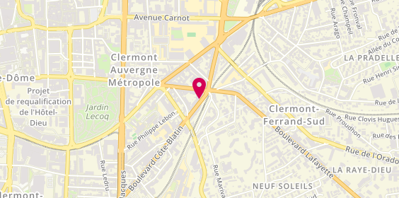 Plan de Laforêt, 4 Boulevard Cote Blatin, 63000 Clermont-Ferrand