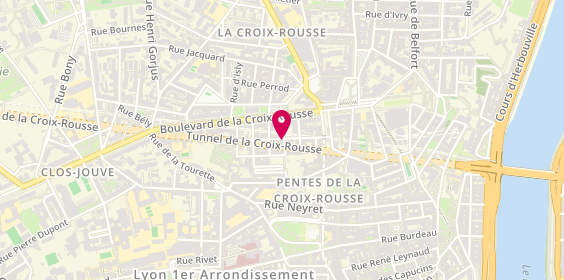 Plan de Mon Chasseur Immo - Charles PREVOT, 10 Rue Saint-François d'Assise, 69001 Lyon